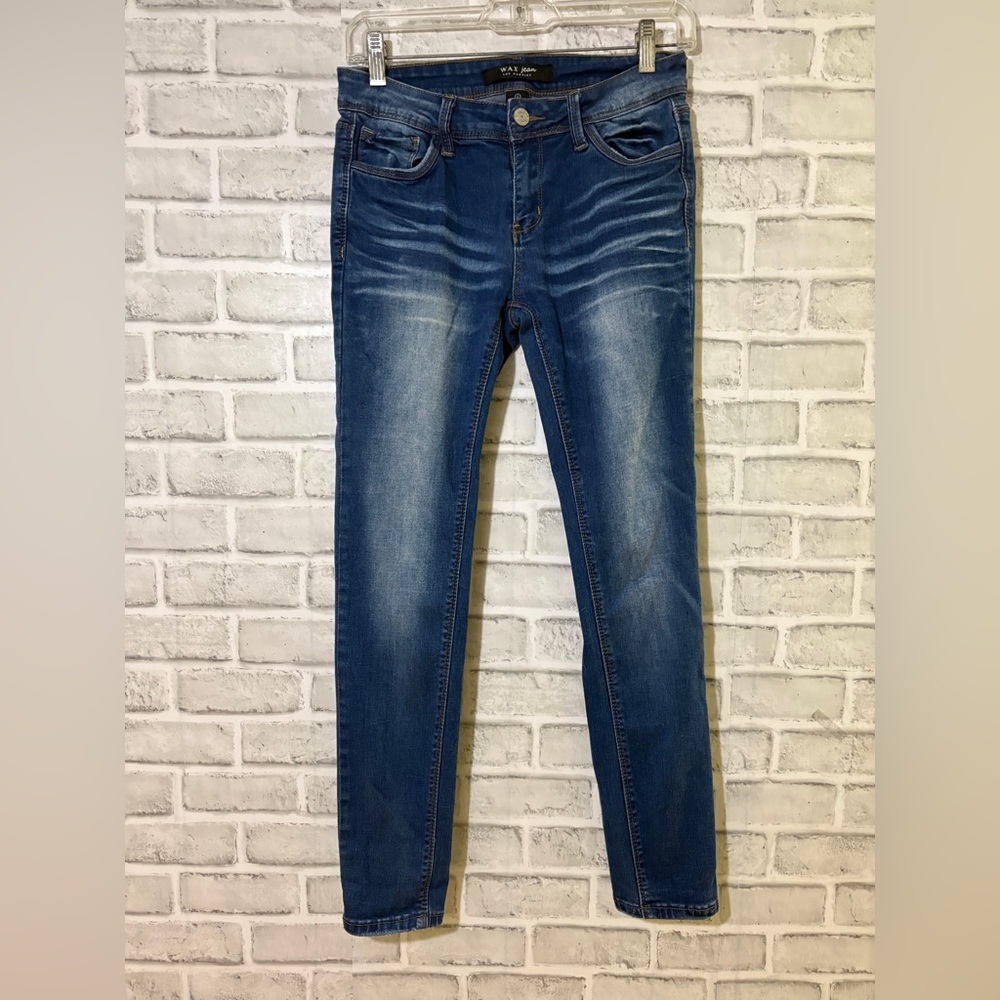 Wax Jean Classic Indigo Skinny denim blue Jeans, size 5
